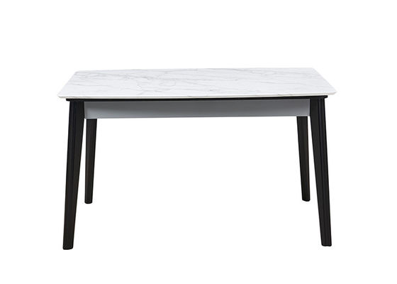 Restaurant Solid Wood Modern Rock Slate Dining Table