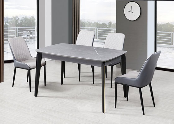 ISO9001 Modern Fashion Rock Board MDF Dining Table