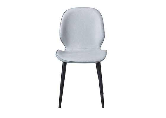 Restaurant Iron Art Leather Padded Dining Chairs