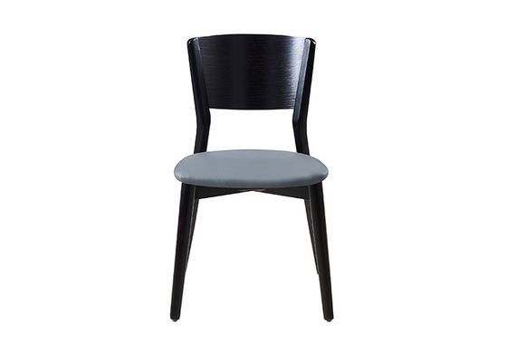 Concise Artificial Gray Upholstered Dining Chairs