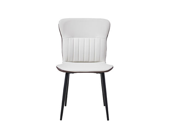 Fashionable Metal Dining Chairs With Upholstered Seats
