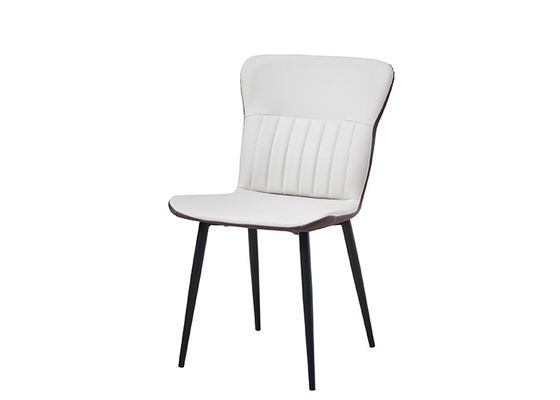 Restaurant 4 Upholstered Dining Chairs , Modern Upholstered Chairs