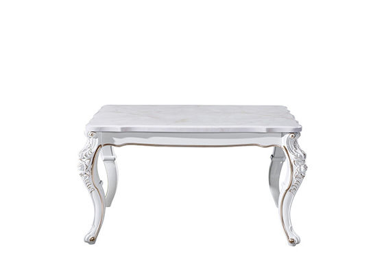 Marble Noble And Elegant Rectangular Restaurant Table