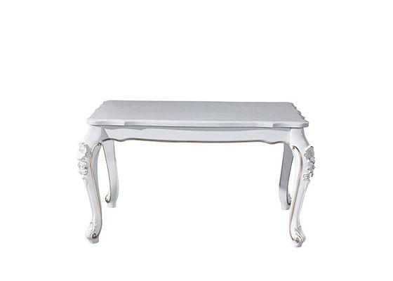 European 130x80x76cm Family Stylish Marble Dining Table