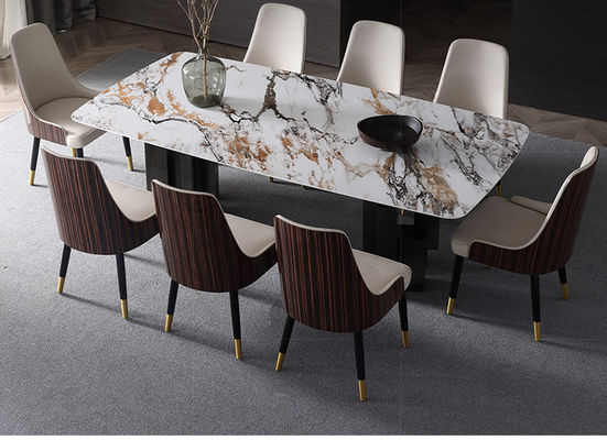 Fashion Clean Easily Luxury Marble Dining Table