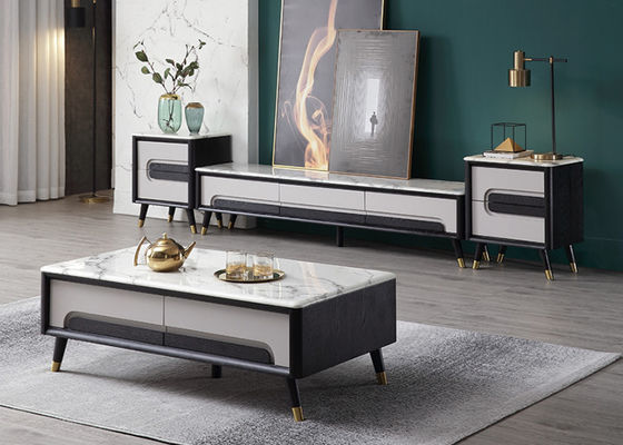 Strong Durable Home Matching TV Cabinet And Coffee Table
