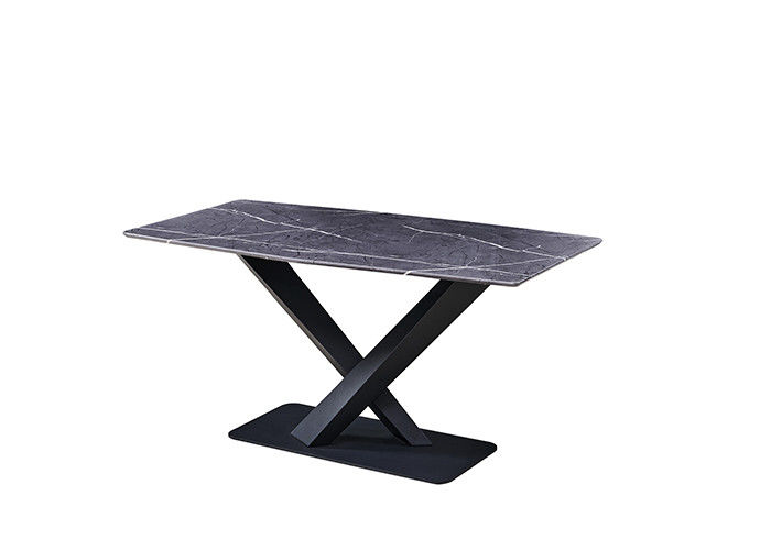 Marble Stone Slab Fashionable Slate Dining Table