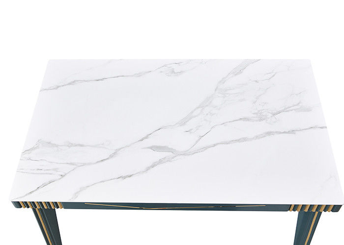 Modern Solid Wood Marble Rock Slate Dining Table