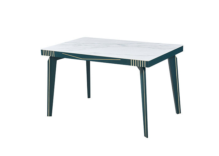 Modern Solid Wood Marble Rock Slate Dining Table