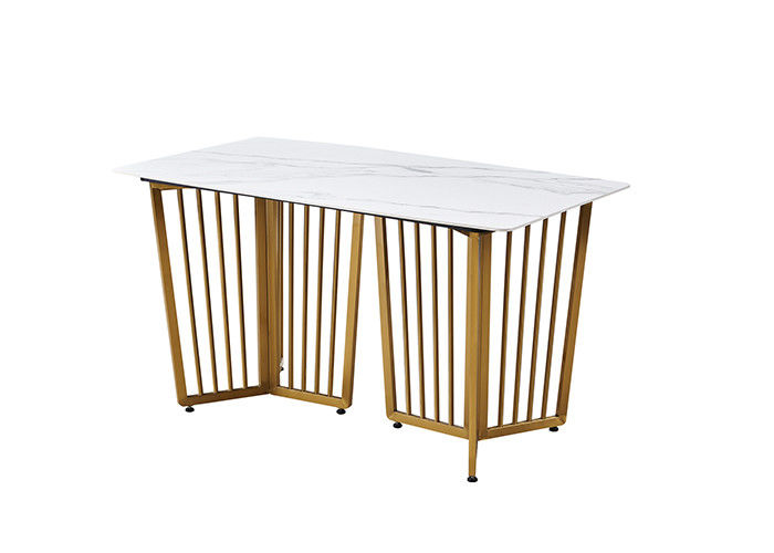 Rockboard Rubber Wood Living Room Nordic Dining Table