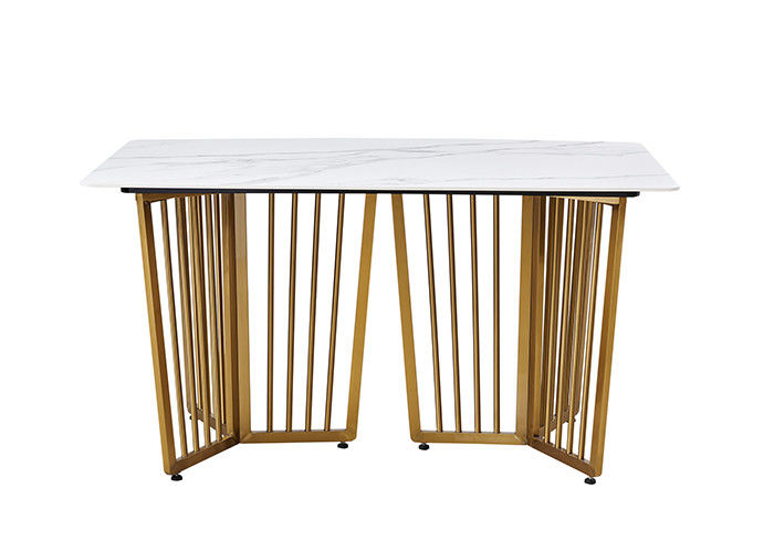 Rockboard Rubber Wood Living Room Nordic Dining Table