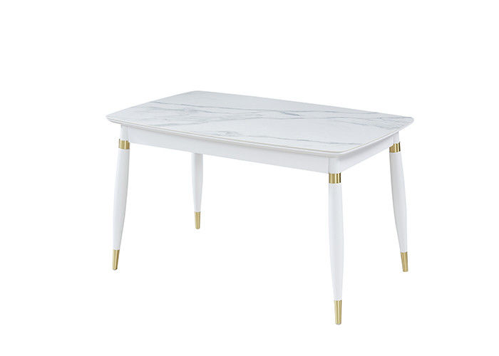 Light Luxury Style 130cmx80cmx76cm Slate Dining Table