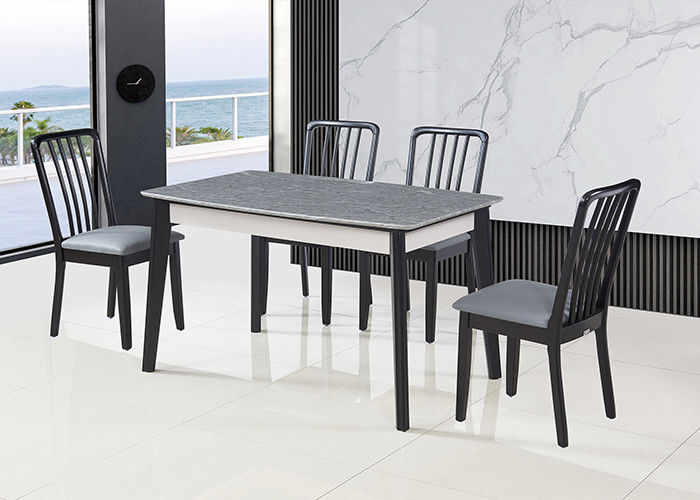 Fashionable Solid Wood Nordic Marble Dining Table