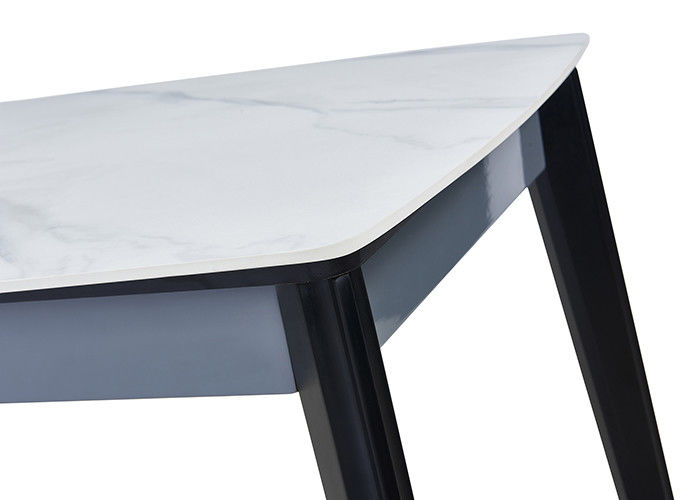 Stylish Solid Wood ISO9001 Nordic Marble Dining Table