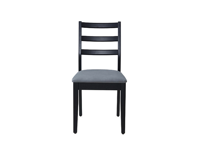 Simple And Stylish Black Upholstered Dining Room Chairs