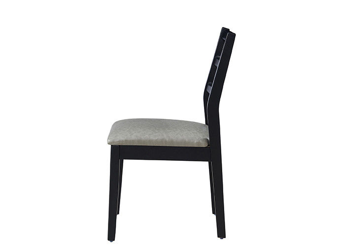 Fashion Rubber Wood Sponge Padded Dining Room Chairs