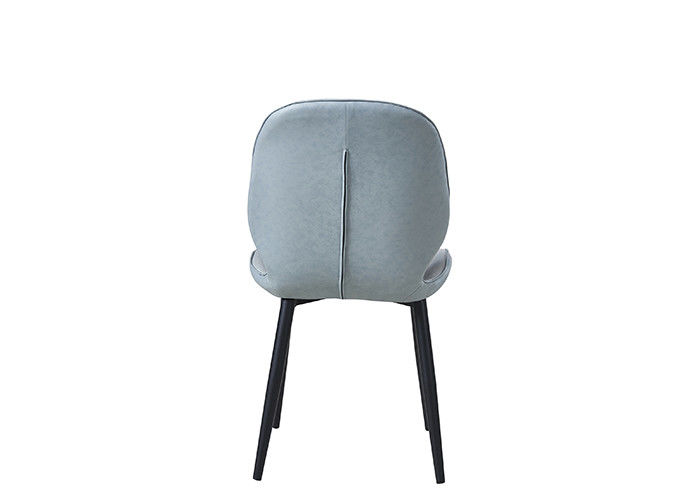 Restaurant Iron Art Leather Padded Dining Chairs