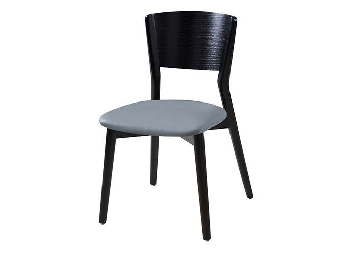 Concise Artificial Gray Upholstered Dining Chairs