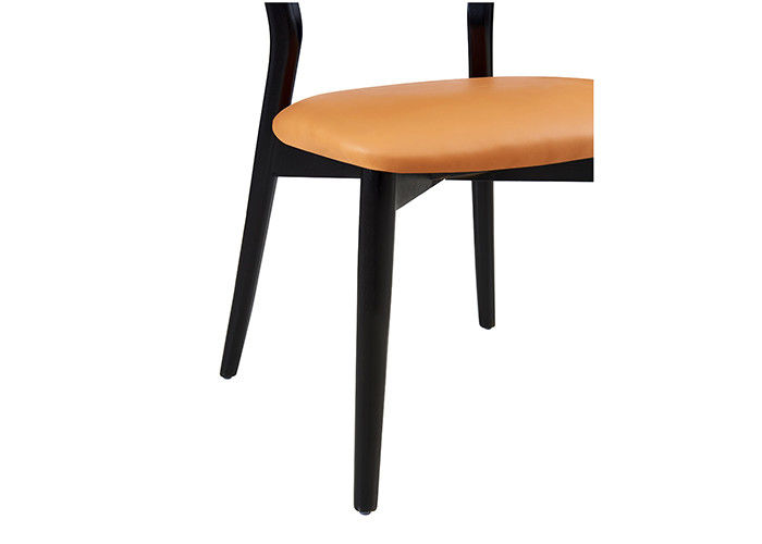 Household Artificial Leather Sponge Padded Dining Chairs