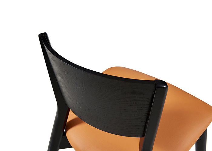 Household Artificial Leather Sponge Padded Dining Chairs
