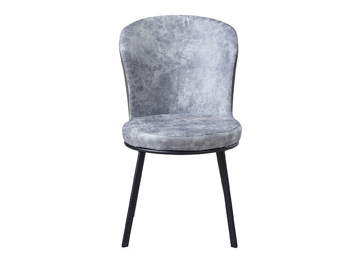 Office Modern Light Gray Upholstered Dining Chairs