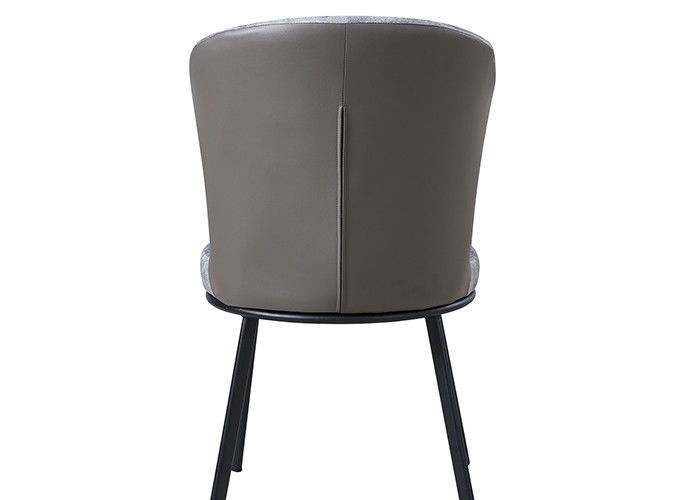 ISO9001 Minimalist Grey Family Cushioned Dining Chairs