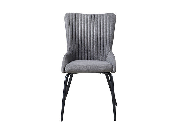Iron Art Restaurant Upholstered Seat Dining Chairs