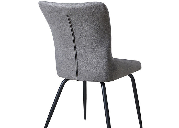 Iron Art Restaurant Upholstered Seat Dining Chairs