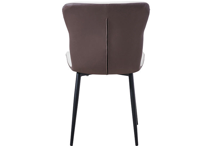 Fashionable Metal Dining Chairs With Upholstered Seats