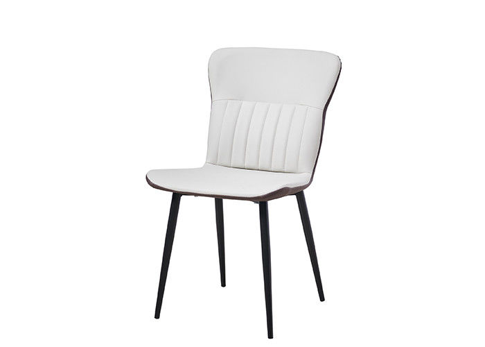 Restaurant 4 Upholstered Dining Chairs , Modern Upholstered Chairs
