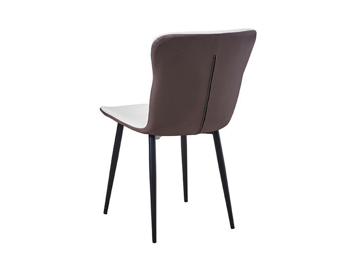 Restaurant 4 Upholstered Dining Chairs , Modern Upholstered Chairs