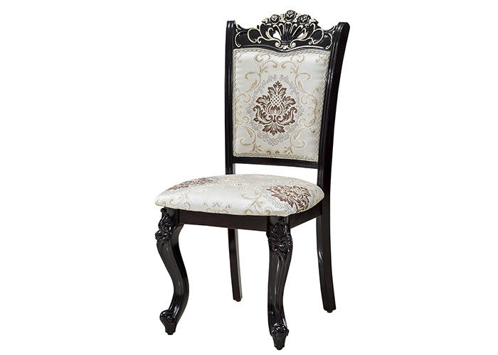 Hotel ISO18001 Wood Carving Dining Table Chairs