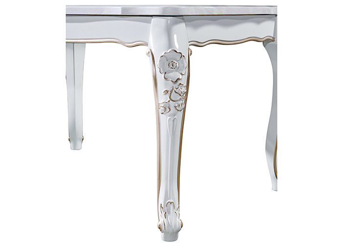 ISO9001 Strong And Durable Marble Rectangle Dining Table