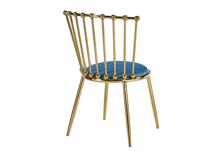ISO9001 Light Luxury Padded Restaurant Chairs