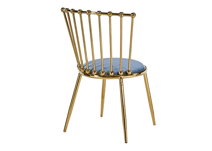 Restaurant Leather Padded Dining Chairs , Luxury Leather Dining Chairs