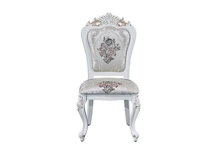 European Style Luxury Padded Dining Room Chairs