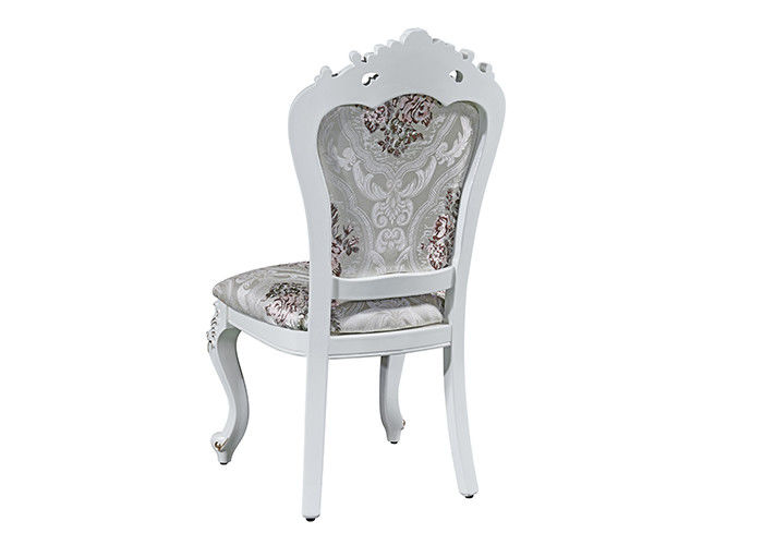 European Style Luxury Padded Dining Room Chairs