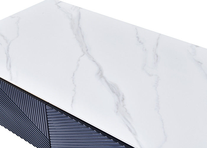 130cmx70cmx50xm Marble TV Stand Coffee Table , Square Coffee Table