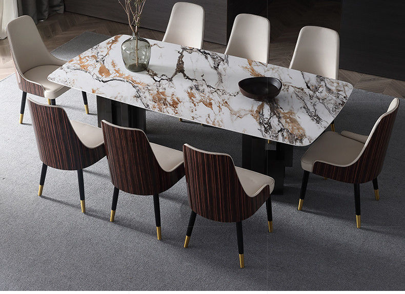 Fashion Clean Easily Luxury Marble Dining Table