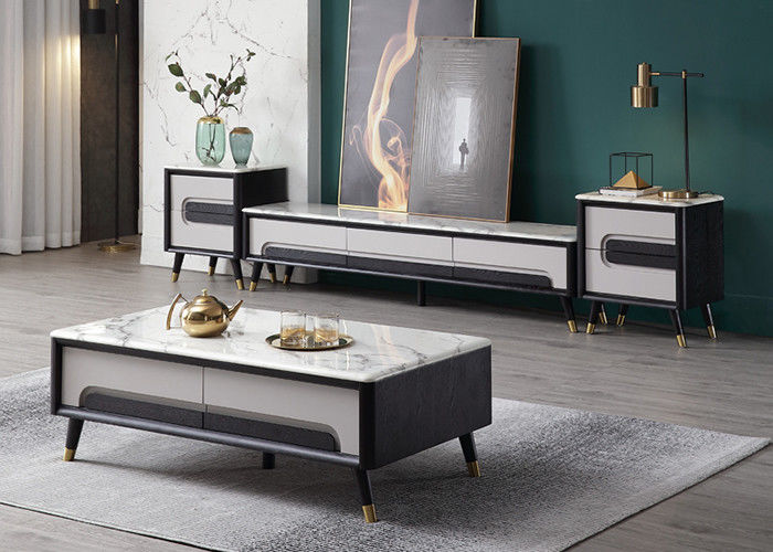 Strong Durable Home Matching TV Cabinet And Coffee Table