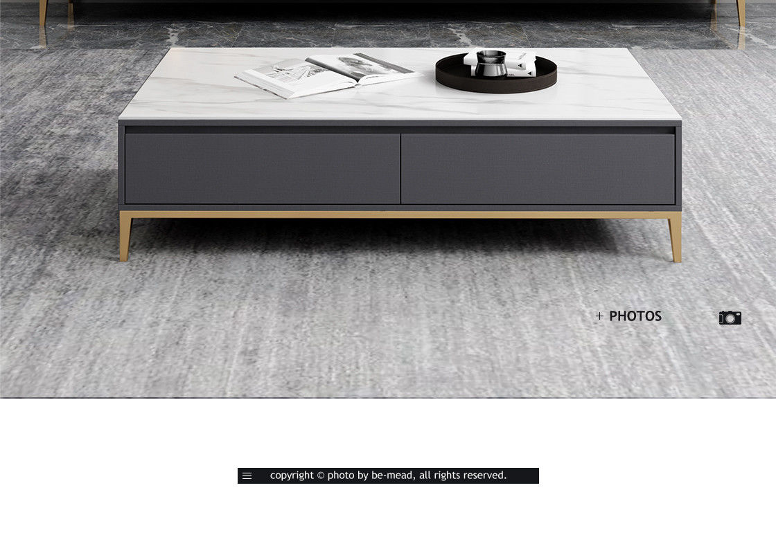 200x40x25cm Minimalist TV Unit Coffee Table Set