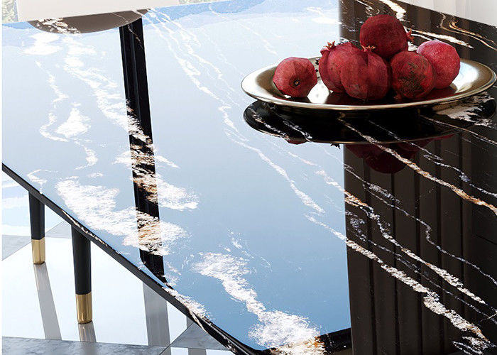 Strong And Durable Family Luxury Marble Dining Table