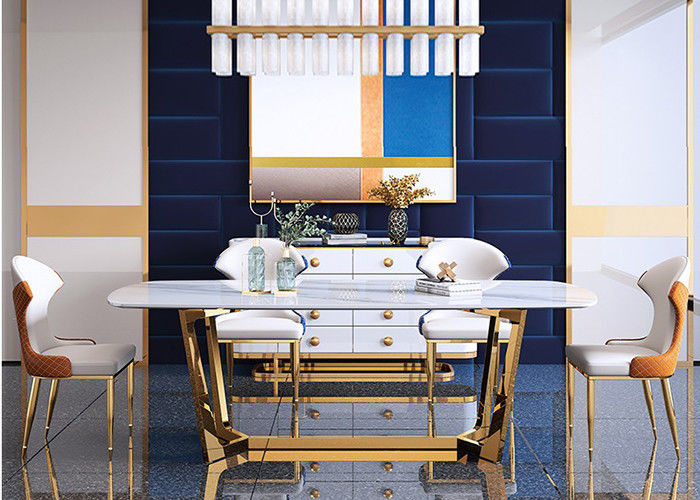 Restaurant Marble Style Dining Table