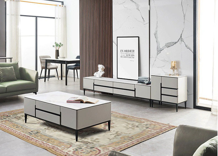 ISO9001 TV Cabinet And Coffee Table Set