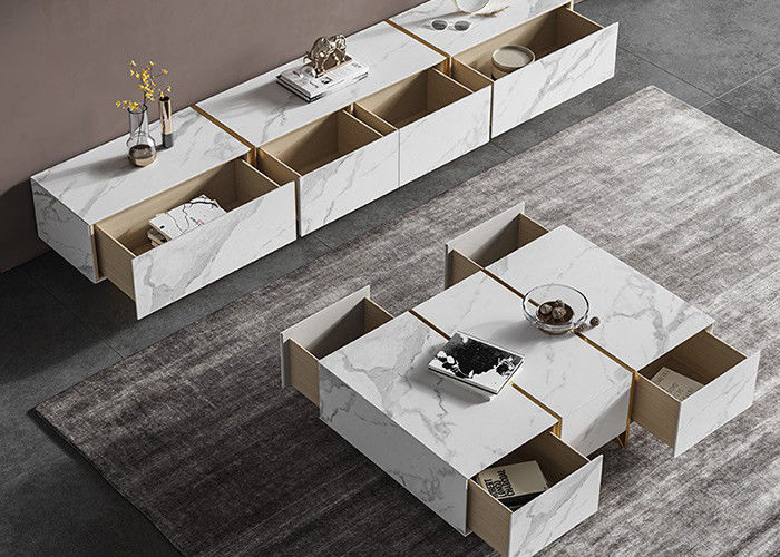 ISO9001 TV Unit Coffee Table Set