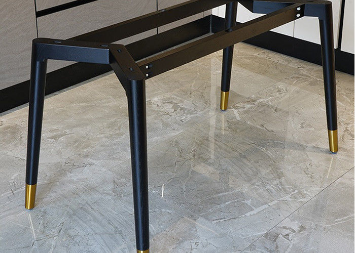 Family Luxury Marble Dining Table , Marble Countertop Dining Table