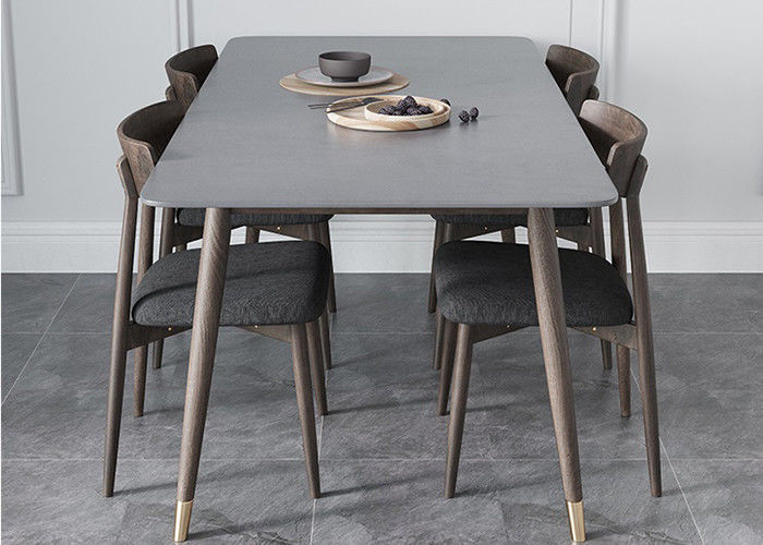 Stainless Steel Frame marble Luxury Design Dining Table