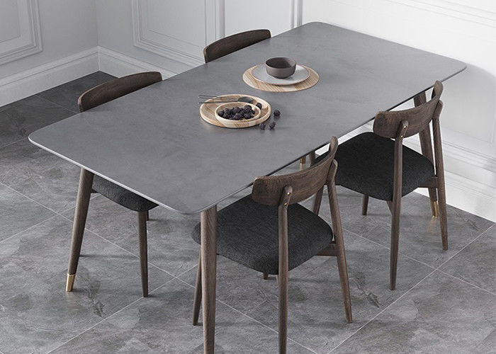 Stainless Steel Frame marble Luxury Design Dining Table