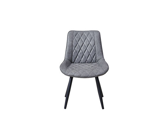 Vintage Rustic Industrial Upholstered Dining Chairs